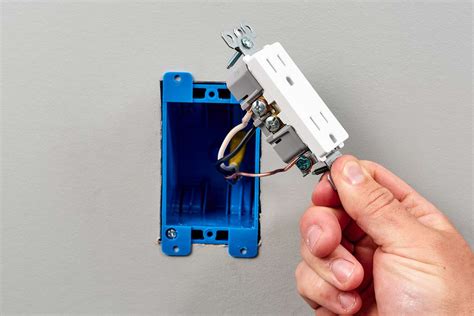 electrical code for receptacle box installation|receptacle box wiring instructions.